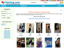 Tablet Screenshot of de.fdating.com